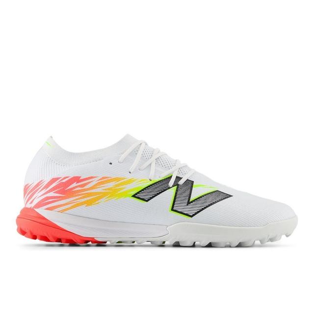 New Balance Furon V8 Elite Tf Flash Point - White/red/silver - Turf (Tf), size 43 on Productcaster.