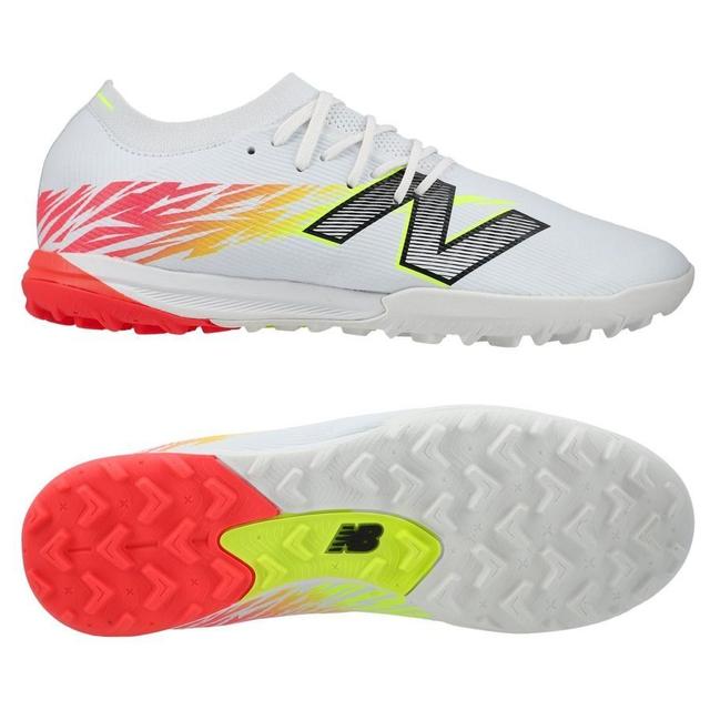 New Balance Furon V8 Elite Tf Flash Point - White/red/silver - Turf (Tf), size 46½ on Productcaster.