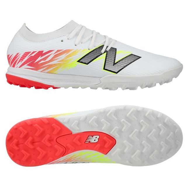 New Balance Furon V8 Team Tf Flash Point - Valkoinen/punainen/hopea - Turf (Tf), koko 40½ on Productcaster.