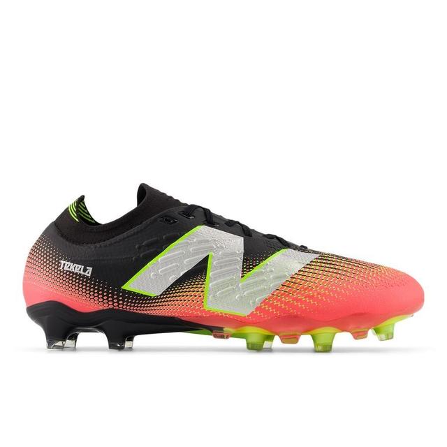 New Balance Tekela V4 Pro Low Fg Flash Point - Black/red/silver - Grass (Fg), size 42 on Productcaster.