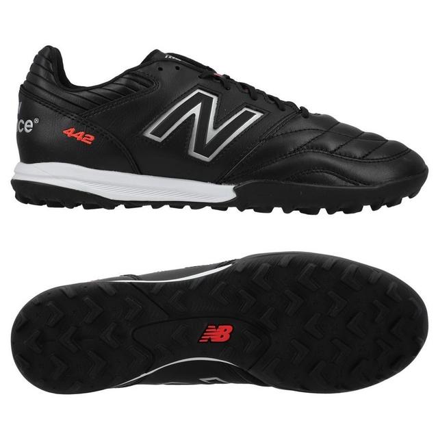 New Balance 442 V2 Pro Tf Leader In Classics - Black/red - Turf (Tf), size 42½ on Productcaster.