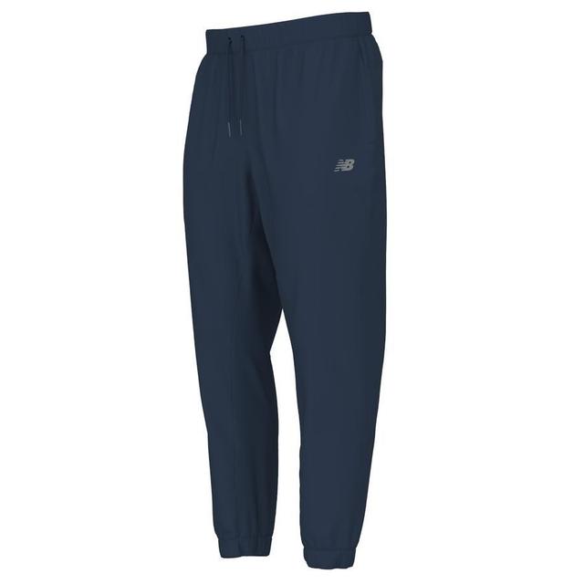 New Balance Training Trousers Essentials Woven - Navy, size Medium on Productcaster.