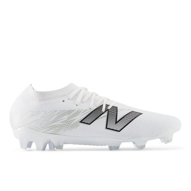 New Balance Furon V8 Team Fg 10 Year - White/black Pre-order - Grass (Fg), size 41½ on Productcaster.