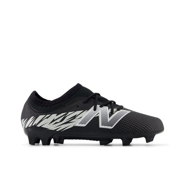 New Balance Furon V8 Team Fg 10 Year - Black/white Kids Pre-order - Grass (Fg), size 36 on Productcaster.