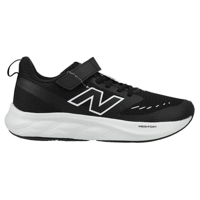 New Balance Running Shoe Fresh Foam 625 Bungee Lace - Black/white Kids, size 34½ on Productcaster.