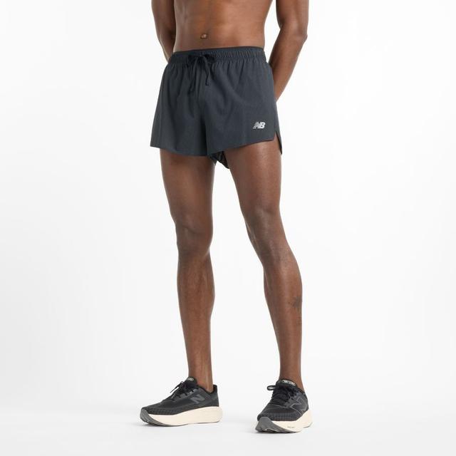 New Balance Running Shorts RC Ultra Light Split Shorts 3" - Black, size Small on Productcaster.