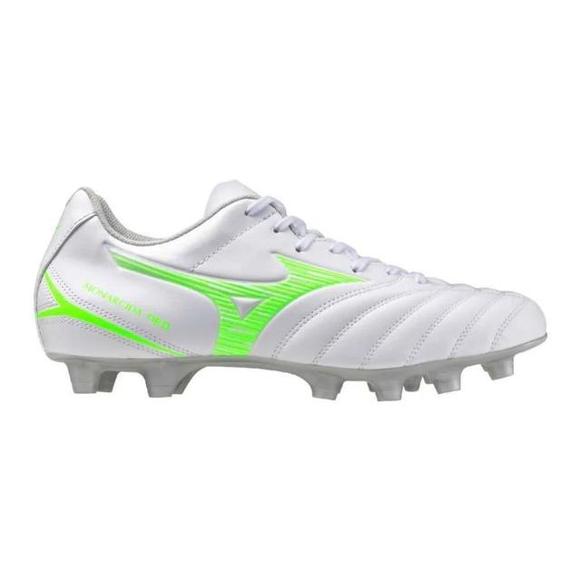 Mizuno Monarcida Neo Lll Select Fg/ag Frontier - White/neon Green, size 43 on Productcaster.