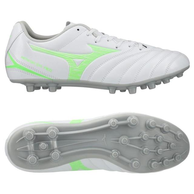 Mizuno Monarcida Neo Lll Select Ag Frontier - White/neon Green - Artificial Grass (Ag), size 43 on Productcaster.