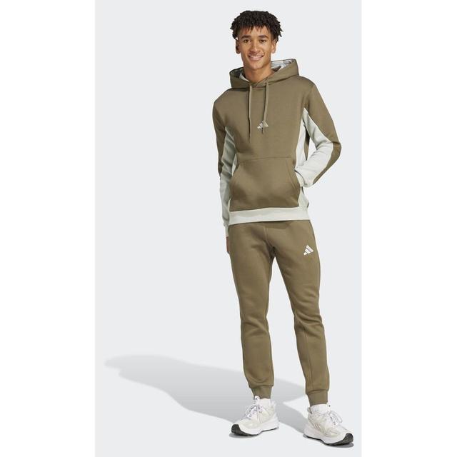 adidas Sportswear Fleece Colorblock Hooded Tracksuit, størrelse X-Large on Productcaster.