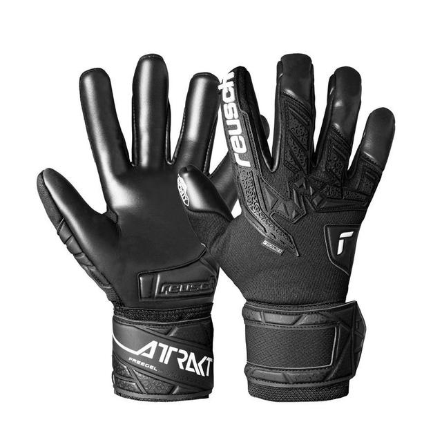 Reusch Goalkeeper Gloves Attrakt Freegel Infinity Gk:Lab - Black, size 8 on Productcaster.