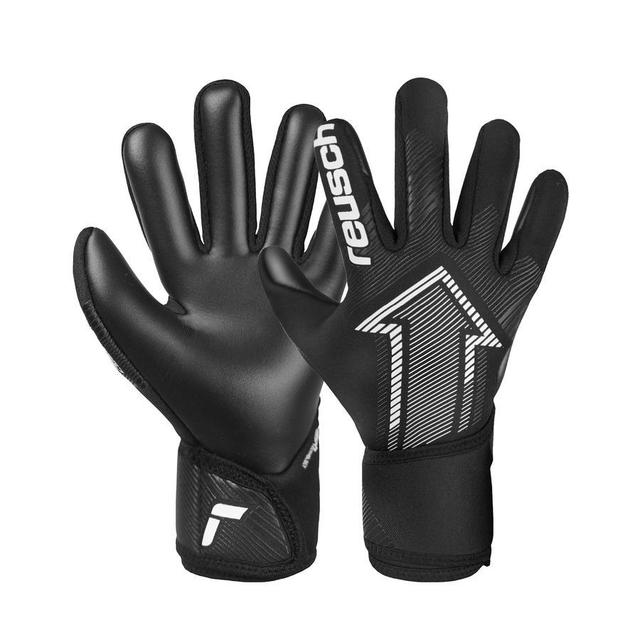 Reusch Goalkeeper Gloves Fastgrip Infinity - Black Kids, size 4½ on Productcaster.