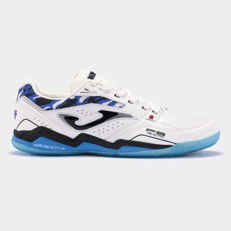 Joma Reactive In - White/royal Blue - Indoor (Ic), size 40 on Productcaster.