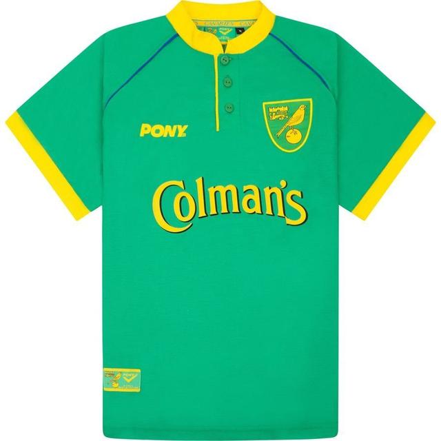 Norwich City Away Shirt 1997/99 - Pony, size Small on Productcaster.