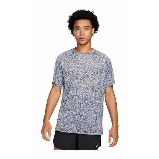 Nike Running T-shirt Dri-fit Adv Stride - Thunder Blue/reflect Silver, size Medium on Productcaster.