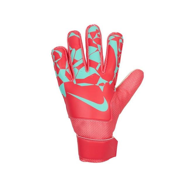 Nike Goalkeeper Gloves Match Mad Energy - Ember Glow/turquoise Kids, size 4 on Productcaster.