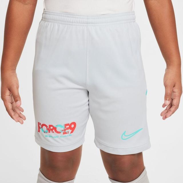 Nike Training Shorts Dri-fit Academy 25 Erling Haaland Personal Edition - Photon Dust/dynamic Turq Kids, size XS: 122-128 cm on Productcaster.