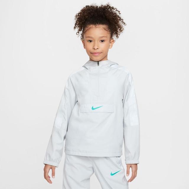 Nike Track Jacket Dri-FIT Academy + - Photon Dust/Dynamic Turq Kids, size XL: 158-170 cm on Productcaster.