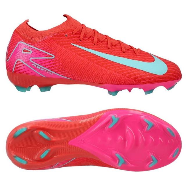 Nike Air Zoom Mercurial Vapor 16 Pro Fg Mad Energy - Ember Glow/aurora Green Kids - Grass (Fg), size 36½ on Productcaster.