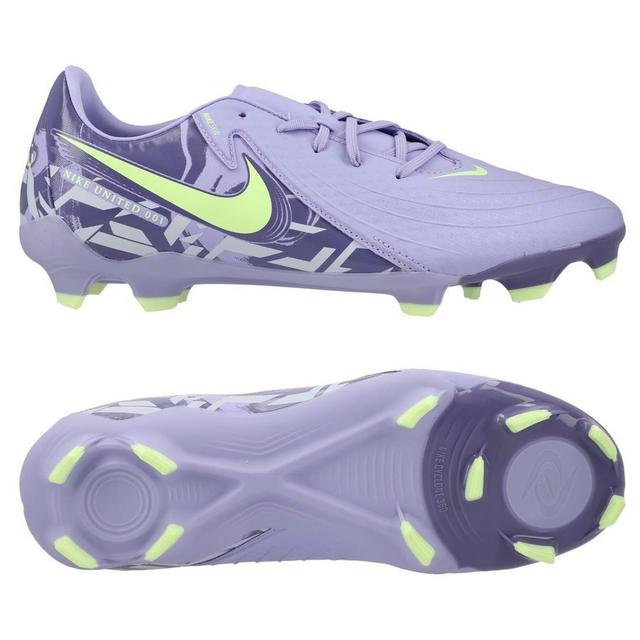 Nike Phantom Gx Ii Academy Mg United - Purple Agate/barely Volt, size 46 on Productcaster.