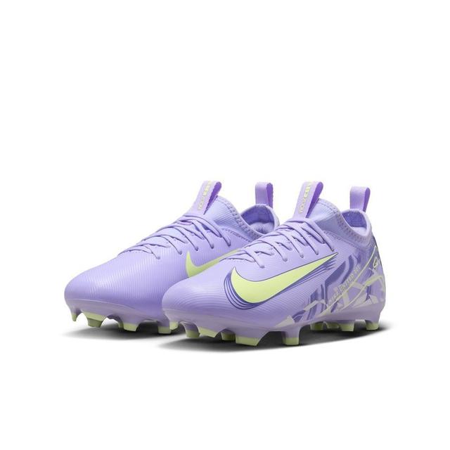 Nike Air Zoom Mercurial Vapor 16 Academy Mg United - Purple Agate/barely Volt Kids, size 33½ on Productcaster.