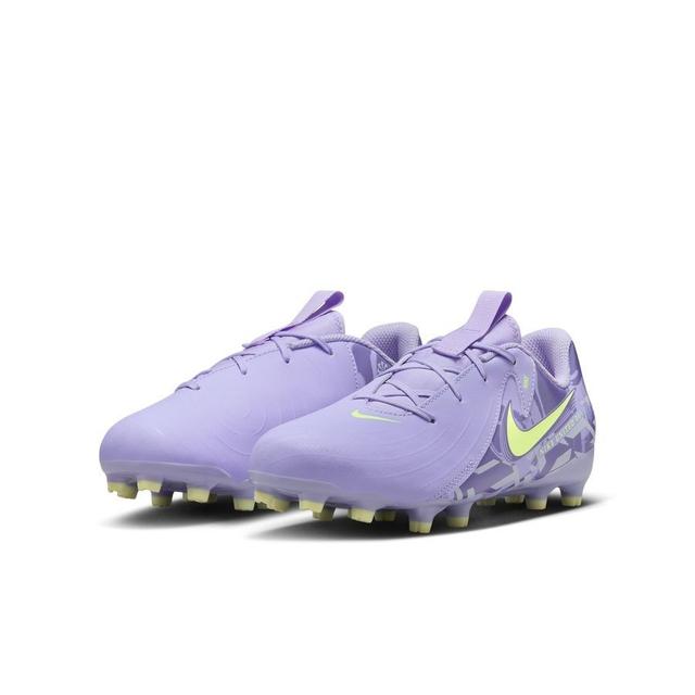 Nike Phantom Gx Ii Academy Mg United - Purple Agate/barely Volt Kids, size 32 on Productcaster.