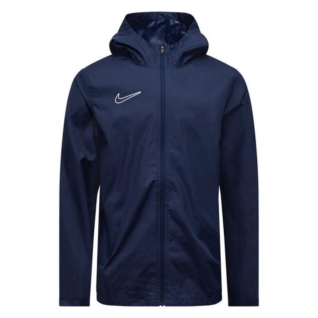 Nike Rain Jacket Storm-fit Academy 25 - Midnight Navy/white Kids, size M: 137-147 cm on Productcaster.