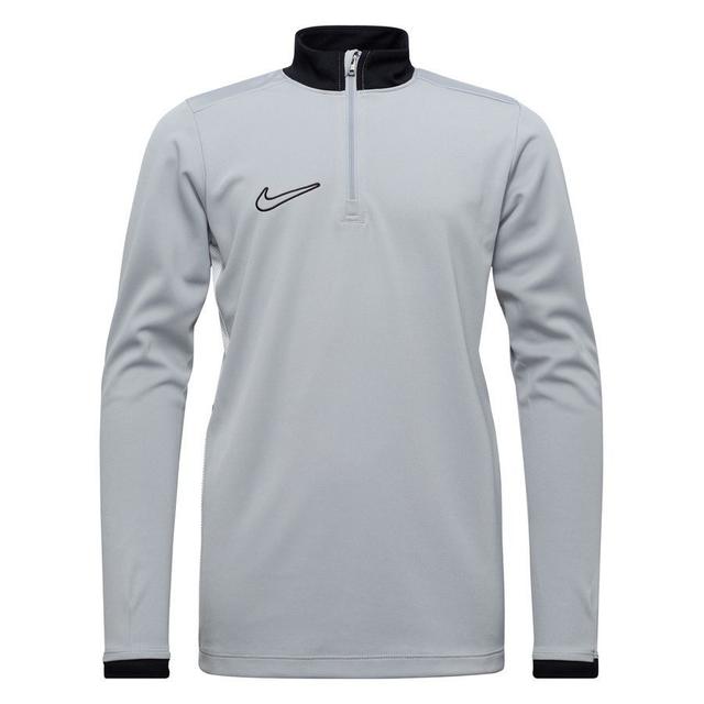 Nike Training Shirt Dri-fit Academy 25 Drill - Wolf Grey/black/white Kids, size S: 128-137 cm on Productcaster.