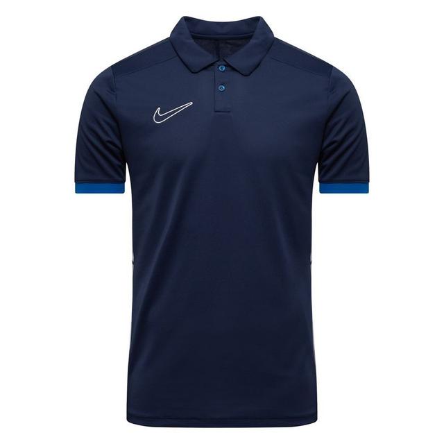 Nike Polo Dri-fit Academy 25 - Navy/blue/white Kids, size L: 147-158 cm on Productcaster.