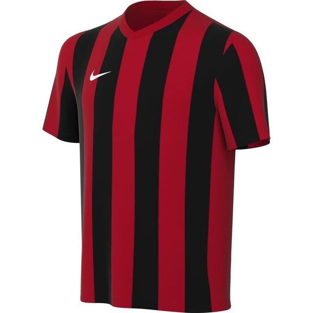 Nike Playershirt Dri-fit Striped Division V - University Red/black/white Kids, size M: 137-147 cm on Productcaster.