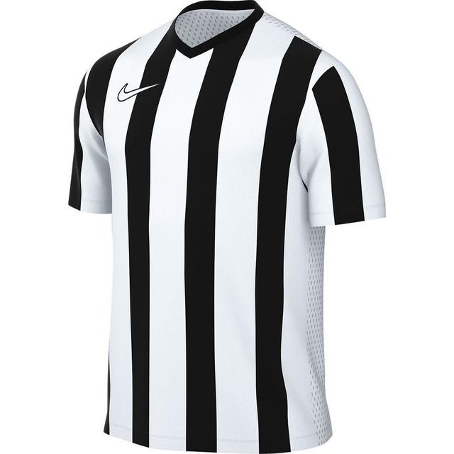 Nike Playershirt Dri-fit Striped Division V - White/black, size Large on Productcaster.