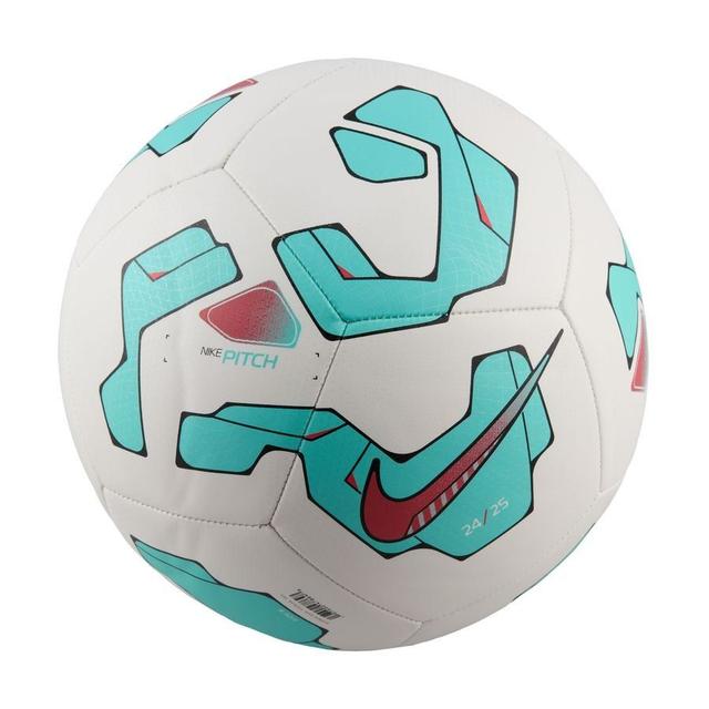 Nike Football Pitch Mad Energy - White/turquoise/ember Glow, size Ball SZ. 4 on Productcaster.