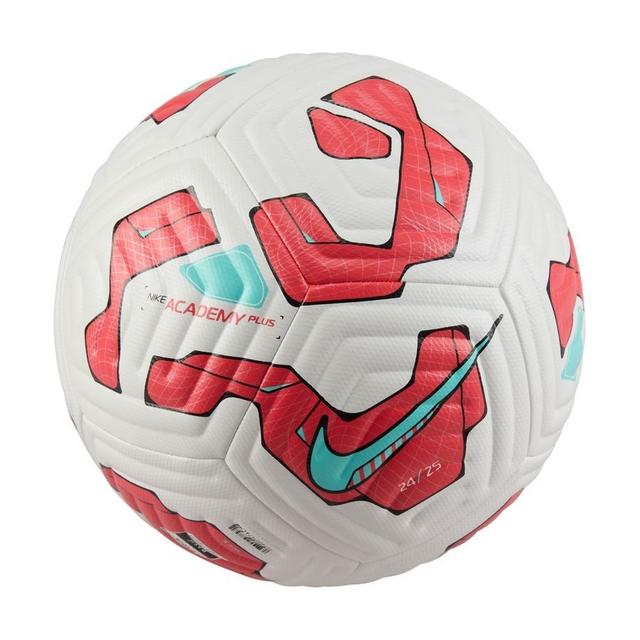 Nike Football Academy Plus Mad Energy - White/ember Glow/turquoise, size Ball SZ. 5 on Productcaster.