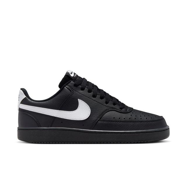 Nike Sneaker Court Vision Low - Black/white, size 45½ on Productcaster.