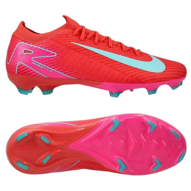 Nike Air Zoom Mercurial Vapor 16 Pro Fg Mad Energy - Ember Glow/aurora Green - Grass (Fg), size 38 on Productcaster.