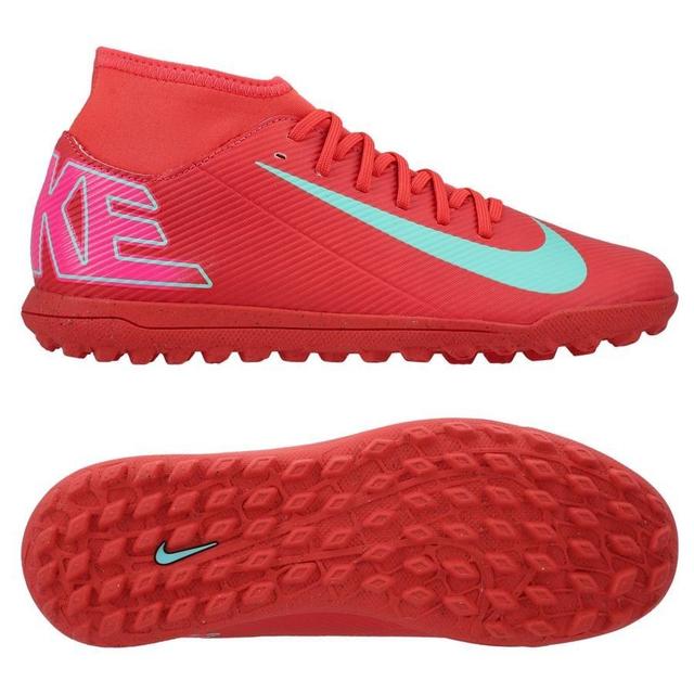 Nike Mercurial Superfly 10 Club Tf Mad Energy - Rood/groen - Turf (Tf), maat 46 on Productcaster.