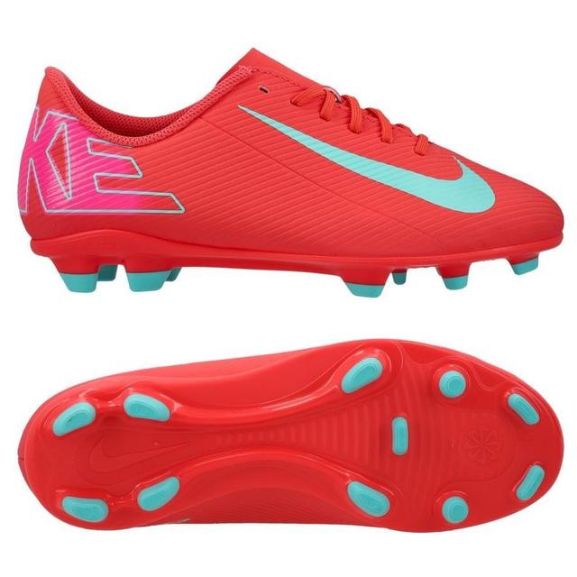 Nike Mercurial Vapor 16 Club Mg Mad Energy - Ember Glow/aurora Green Kids, size 38 on Productcaster.