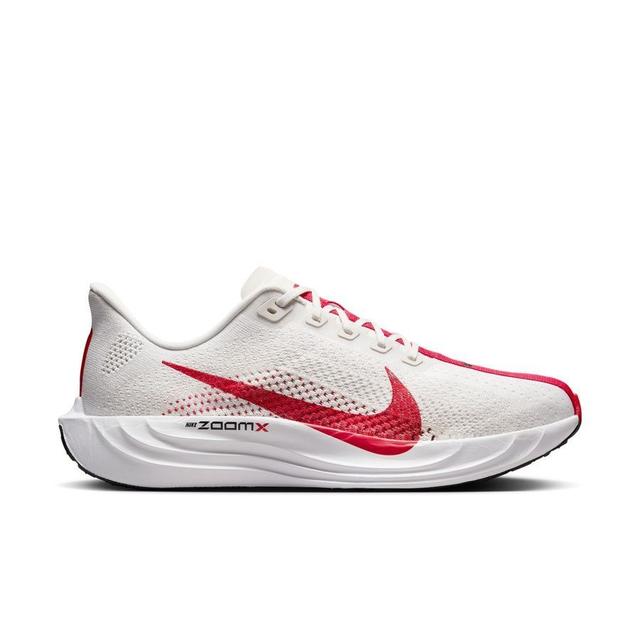 Nike Running Shoe Pegasus Plus - Platinum Tint/university Red/black, size 40½ on Productcaster.