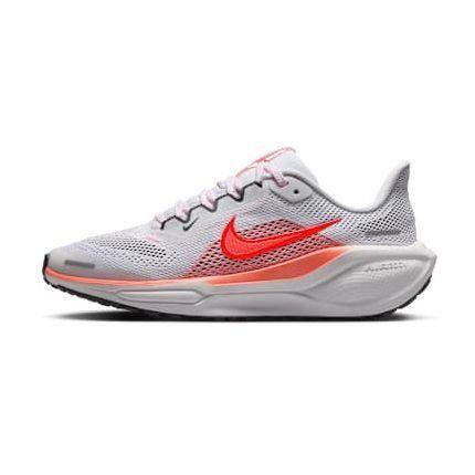 AIR ZOOM PEGASUS 41 (GS) WHITE/BRT CRMSN-MGC EMBR-BLACK - Nike, size 33½ on Productcaster.