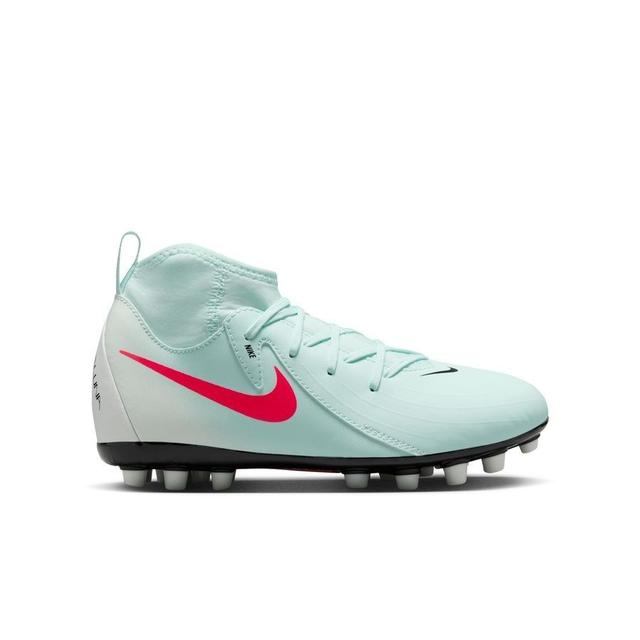 Nike Phantom Luna Ii Academy Ag Mad Energy - Mint Rush/atomic Red/off Noir Kids - Artificial Grass (Ag), size 33½ on Productcaster.