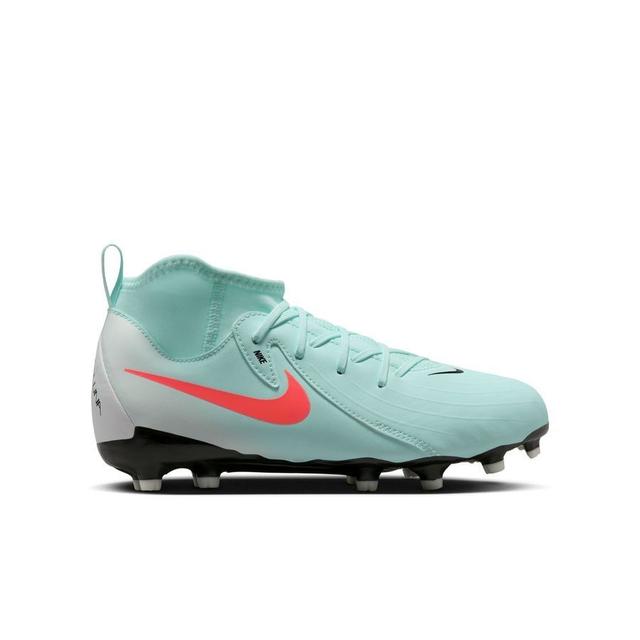 Nike Phantom Luna Ii Academy Mg Mad Energy - Mint Rush/atomic Red/off Noir Kids, size 36½ on Productcaster.