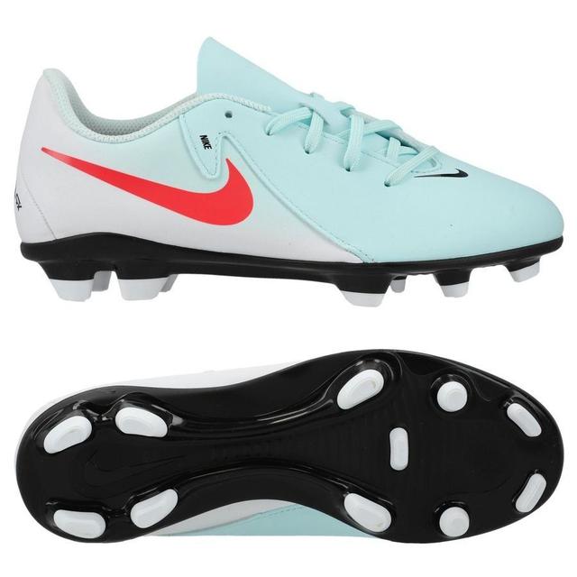 Nike Phantom Gx Ii Club Mg Mad Energy - Mint/atomic Red/off Noir Kids, size 38 on Productcaster.