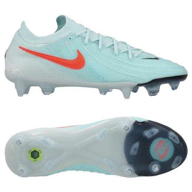 Nike Phantom Gx Ii Elite Sg-pro Anti-clog Mad Energy - Mint/atomic Red/off Noir - Soft Ground (Sg), size 39 on Productcaster.