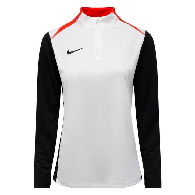 Nike Training Shirt Dri-fit Academy Pro 24 Drill - White/black/bright Crimson Women, size Medium on Productcaster.