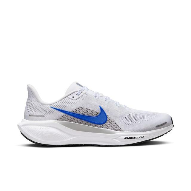 Nike Running Shoe Air Zoom Pegasus 41 - White/racer Blue/wolf Grey, size 44 on Productcaster.