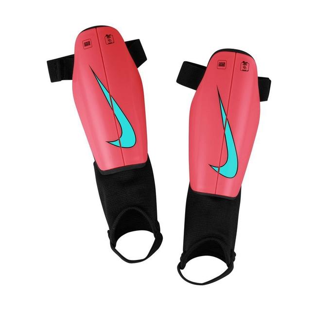 Nike Shin Pads Charge Mad Energy - Ember Glow/black/turquoise Kids, size Kids S/120-130cm on Productcaster.