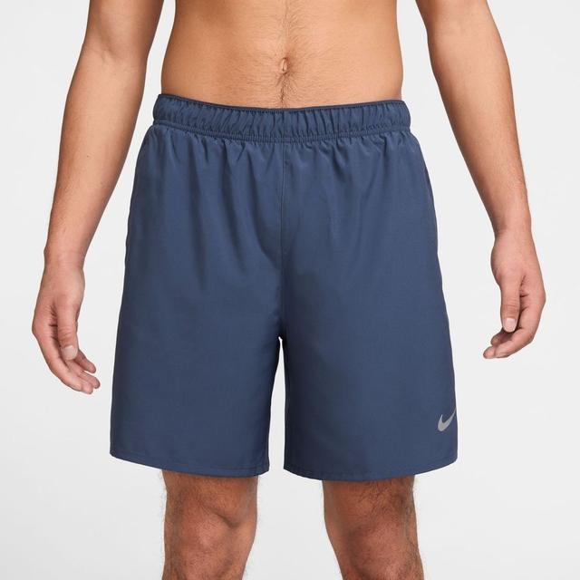 Nike Running Shorts Dri-FIT Challenger 7" - Thunder Blue/Reflect Silver, size Large on Productcaster.