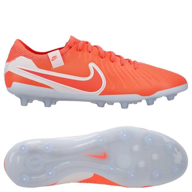 Nike Tiempo Legend 10 Elite Ag-pro Mad Energy - Hot Lava/white - Artificial Grass (Ag), size 38 on Productcaster.