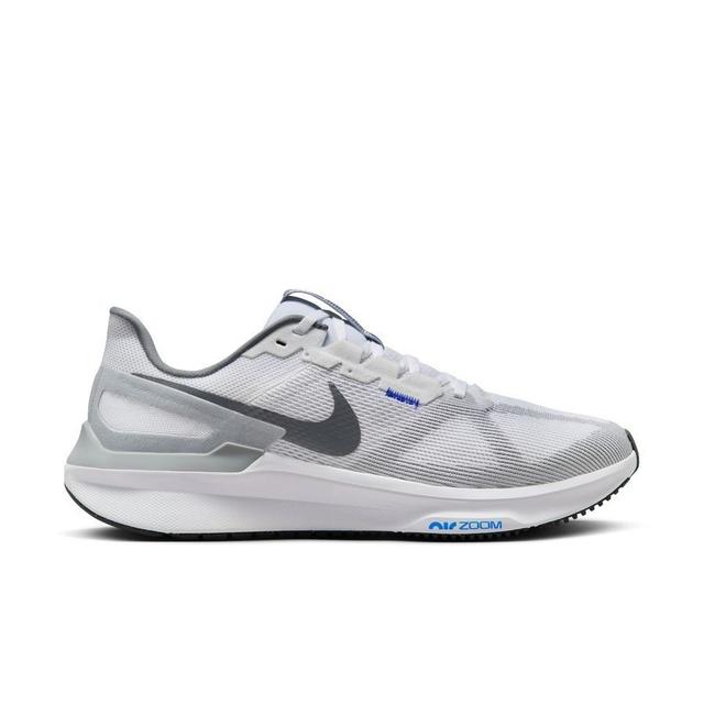 Nike Running Shoe Air Zoom Structure 25 - White/smoke Grey/game Royal/wolf Grey, size 44 on Productcaster.