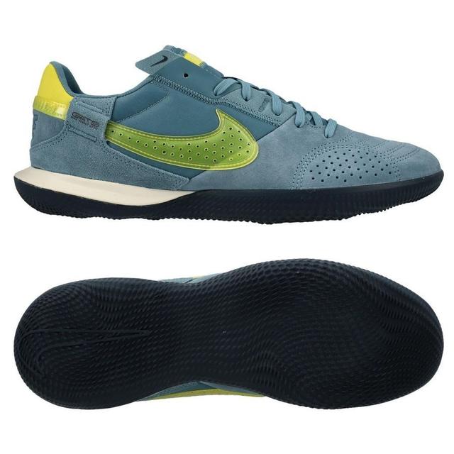 Nike Streetgato Ic Small Sided - Smokey Blue/lightening - Indoor (Ic), size 36½ on Productcaster.