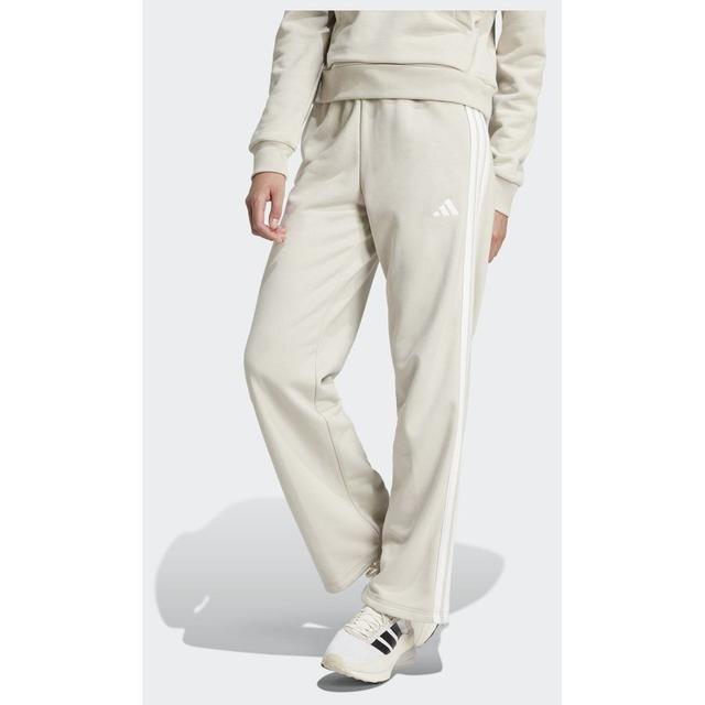 adidas Essentials 3-stripes Open Hem French Terry Broek, maat XX-Large on Productcaster.